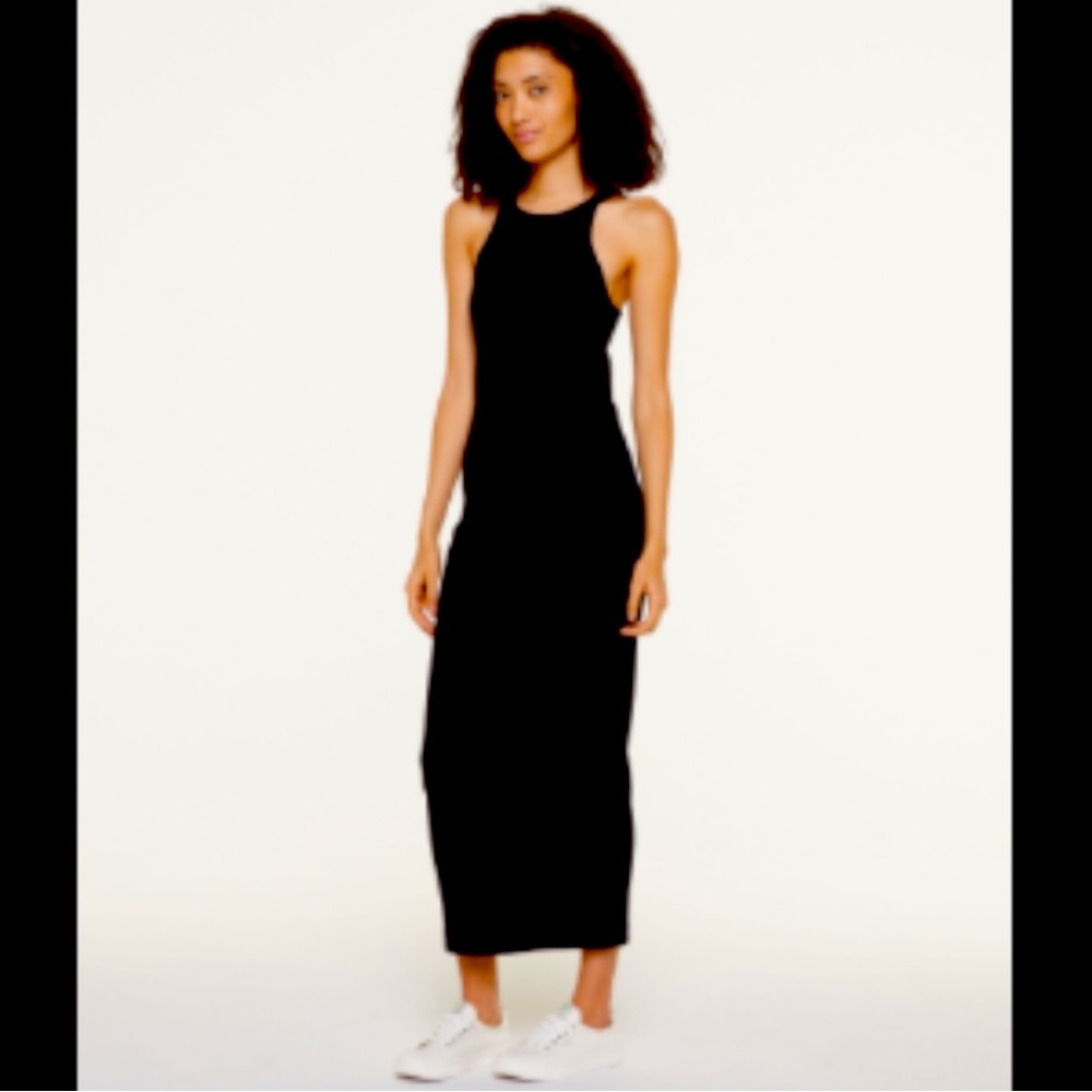 For Days Organic Cotton Ribbed Midi Dress - Black

BLACK / XXL